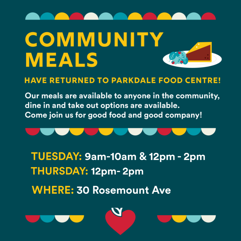 Community Meals Tuesday & Thursday